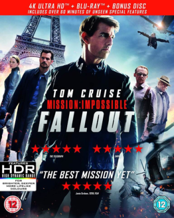 Mission: Impossible - Fallout - 4K Ultra HD (4KUHD + Blu-ray + Bonus Disc)