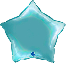 Ballong Stjärna Holografisk Platinum Tenerife Sea