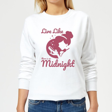 Disney Princess Midnight Women's Sweatshirt - White - S - White