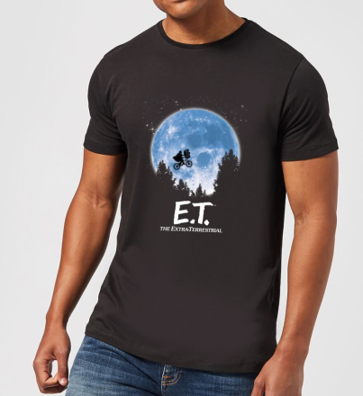 ET Moon Silhouette T-Shirt - Black - XXL