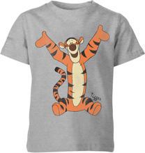 Disney Winnie The Pooh Tigger Classic Kids' T-Shirt - Grey - 3-4 Years