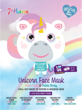 7th Heaven Animal Unicorn Face Sheet Mask
