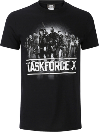 DC Comics Men's Suicide Squad Taskforce X T-Shirt - Black - M