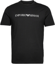 T-Shirt T-shirts Short-sleeved Svart Emporio Armani*Betinget Tilbud