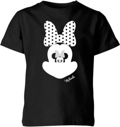 Disney Minnie Mouse Mirror Illusion Kids' T-Shirt - Black - 9-10 Years - Black