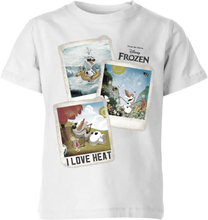 Disney Frozen Olaf Polaroid Kids' T-Shirt - White - 3-4 Years - White