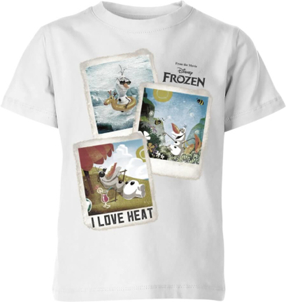 Disney Frozen Olaf Polaroid Kids' T-Shirt - White - 9-10 Years - White