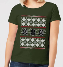 Star Wars Imperial Darth Vader Women's Christmas T-Shirt - Forest Green - S