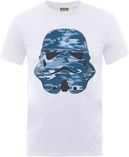 Star Wars Stormtrooper Blue Camo T-Shirt - White - S