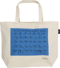 Otc Canvas Bag 50X38Cm Birdhouse Shopper Taske Multi/patterned Iittala