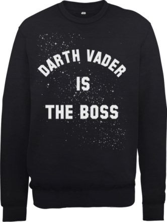 Star Wars Darth Vader Is The Boss Sweatshirt - Black - M - Black