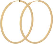 Small Orbit Hoops 40 Mm Accessories Jewellery Earrings Hoops Gull Pernille Corydon*Betinget Tilbud