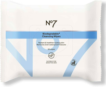 No7 Biodegradable Face Wipes 30 pcs - 30 pcs