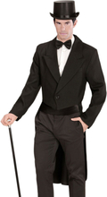 Svart Tailcoat Kostymejakke til Mann - Strl XL