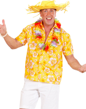 Gul Hawaii Kostymeskjorte