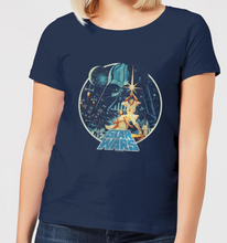 Star Wars Classic Vintage Victory Damen T-Shirt - Navy Blau - S