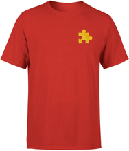 Banjo Kazooie Jiggy Embroidered T-Shirt - Red - L