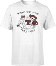 Sea of Thieves Dying For A Grog T-Shirt - White - S