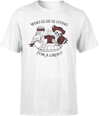 Sea of Thieves Dying For A Grog T-Shirt - White - XL