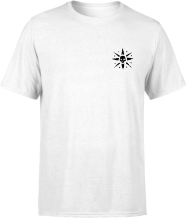 Sea of Thieves Compass Embroidery T-Shirt - White - L