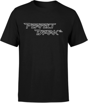 Perfect Dark Logo T-Shirt - Black - S