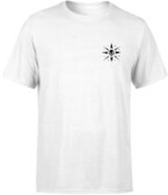 Sea of Thieves Compass Embroidery T-Shirt - White - S