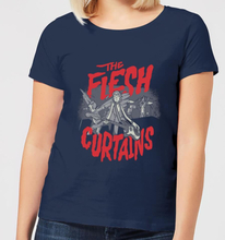 Rick and Morty The Flesh Curtains Women's T-Shirt - Navy - S - Navy