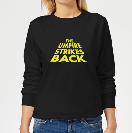 The Umpire Strikes Back Women's Sweatshirt - Black - 5XL