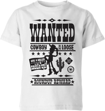 Toy Story Wanted Poster Kids' T-Shirt - White - 3-4 Years