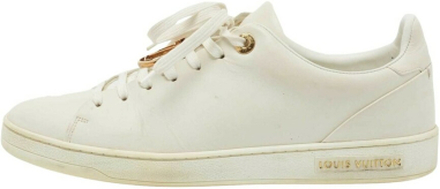 Pre-owned White Leather Frontrow Sneakers