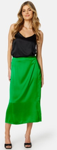 Object Collectors Item Naya HW Sateen Midi Skirt Fern Green 36