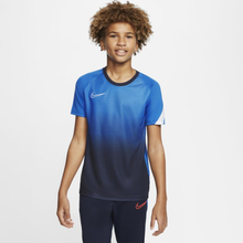 Nike Dri-FIT Academy Older Kids' Short-Sleeve Football Top - Blue
