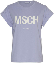 Lyslilla Moss Copenhagen Alva Organic Msch STD TEE T-shirt