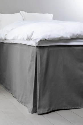 COLOUR sängkappa 60 cm - ekologisk Mörkgrå