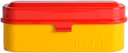 Kodak Film Steel Case Yellow with Red lid, Kodak