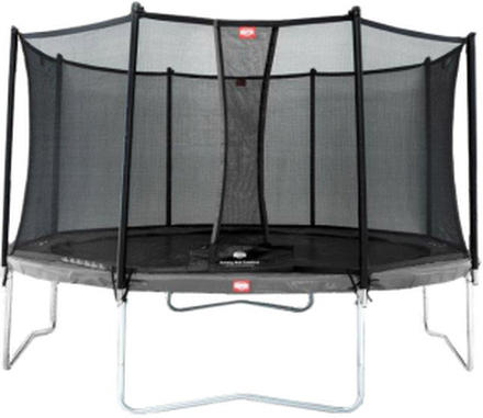 BERG - Favorit 380 Trampoline + Comfort Safety net - Grey