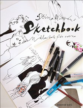 Stina Wirséns Sketchbook : målarbok för vuxna