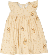 Geggamoja X Mrs Mighetto Bamboo Frill Dress Dresses & Skirts Dresses Baby Dresses Sleevless Baby Dresses Multi/patterned Geggamoja