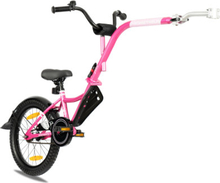 PROMETHEUS BICYCLES ® Tandem cykeltrailer 18 tommer pink