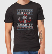 Rick and Morty Lets Get Schwifty Men's Christmas T-Shirt - Black - S