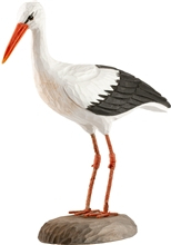 DecoBird Vit Stork