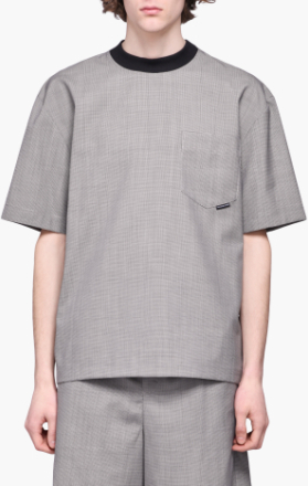 Alexander Wang - Mohair Short Sleeve Shirt - Sort - M