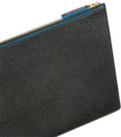 Laptopfodral (svart/blå) - 10-12 Tum