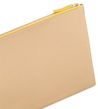 Laptopfodral (beige/gul) - 10 - 12 Tum
