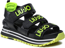 Sandaler Liu Jo Maxi Wonder Sandal 7 BA2145 TX121 Black/Yellow S1155
