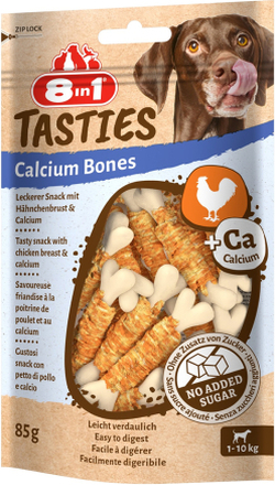 8in1 Tasties Huhn Calcium Bones - 3 x 85 g