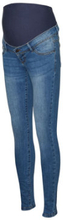 mamalicious Jeans til gravide MLMILA Medium Blå Denim