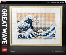 LEGO ART Hokusai – The Great Wave Wall Art Adults Set (31208)