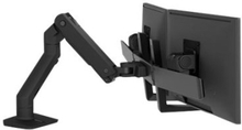 Ergotron Hx Desk Dual Monitor Arm Matte Black