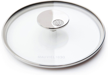 Mauviel M'360 glasslokk klar/stål - 16 cm.